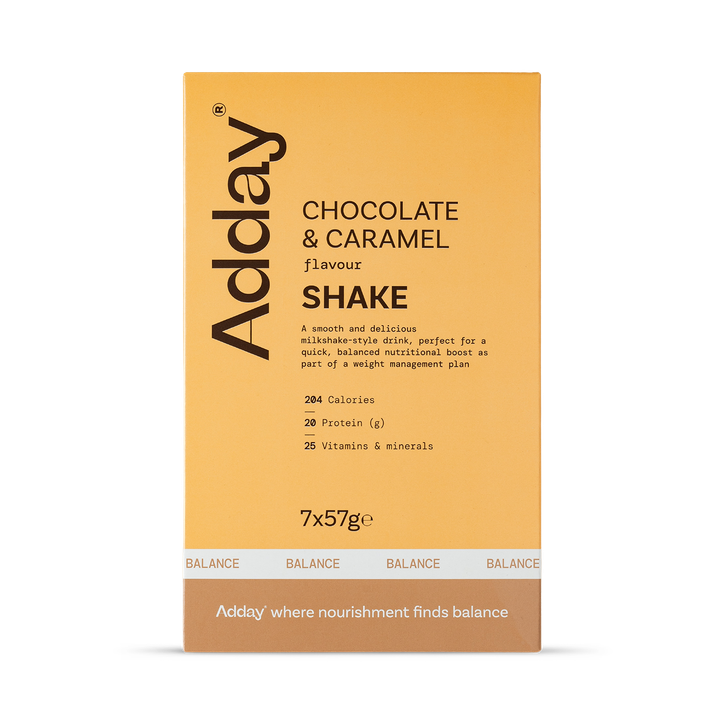 Adday Shake Chocolate & Caramel 7 x 57 g